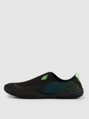 4F Buty do wody 4SWIM męskie - czarne 43. Czarne buty zimowe męskie 4F, na lato, bez wzorów, z gumy, bez obcasa, bez zapięcia. Za 99.99 zł.