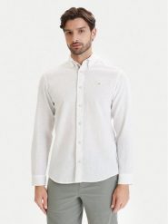 Jack & Jones Koszula Blusummer 12293269 Biały Regular Fit. Białe koszule męskie Jack & Jones, m, bez wzorów, z bawełny, bez kołnierzyka, bez ramiączek. Za 179.99 zł.