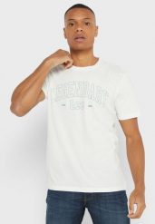 LEE LEGENDARY TEE MĘSKA KOSZULKA T-SHIRT WHITE L60FFQNQ 112322186. Białe t-shirty męskie Lee, l, bez wzorów, bez kołnierzyka, bez ramiączek. Za 79.99 zł.