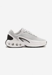 Szaro-Białe Buty Sportowe Sneakersy na Grubej Tłoczonej Podeszwie Uliathiela. Szare buty sportowe męskie Born2be, bez wzorów, bez zapięcia. Za 149.99 zł.