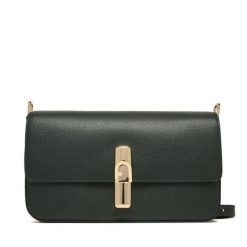 Torebka Furla. Zielone listonoszki damskie Furla, bez wzorów, bez dodatków. Za 1,319.00 zł.