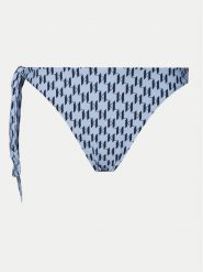 KARL LAGERFELD Dół od bikini A1W46042 Błękitny. Niebieskie bikini KARL LAGERFELD, bez wzorów, z syntetyku. Za 179.99 zł.