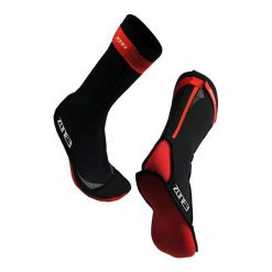 Skarpety neoprenowe ZONE3. Czarne skarpetki damskie ZONE3, bez wzorów, z neoprenu. Za 119.99 zł.