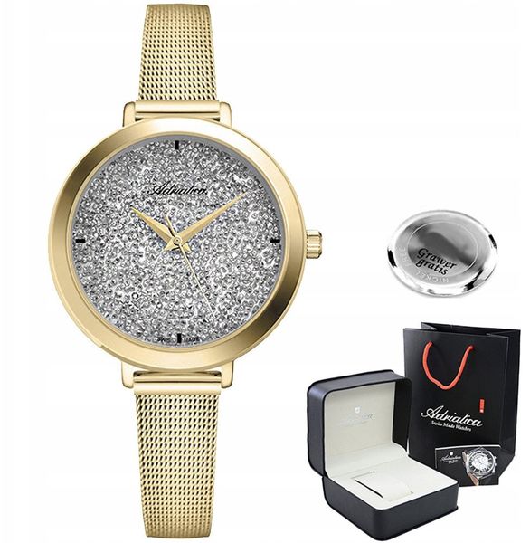 Zegarek Adriatica Zegarek damski GLORIA-G z GRAWEREM. Zegarki damskie Adriatica. Za 877.48 zł.