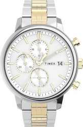 Zegarek Timex Zegarek męski Timex TW2V01800 srebrny. Szare zegarki męskie Timex, bez wzorów, srebrne. Za 482.00 zł.