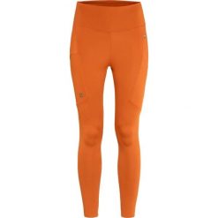 Legginsy damskie Fjallraven Abisko Tights. Brązowe legginsy damskie Fjällräven, bez wzorów, z materiału. Za 662.85 zł.