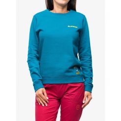 Bluza wspinaczkowa damska La Sportiva Climbing on the Moon Sweatshirt. Zielone bluzy damskie La Sportiva, xs, bez wzorów, casualowe, bez ramiączek, bez kaptura. Za 256.99 zł.