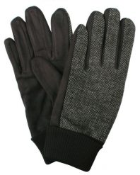 Delikatne i Wygodne Rękawiczki z Wełną - Męskie - Brąz, Jodełka. Rękawiczki męskie Em men's accessories, na jesień, bez wzorów, z poliesteru. Za 99.00 zł.