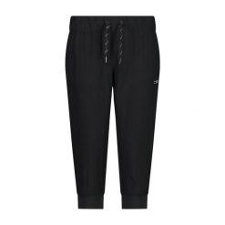 Legging kobieta CMP 3/4. Czarne szorty damskie CMP, bez wzorów, sportowe. W wyprzedaży za 139.99 zł.