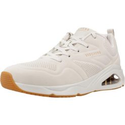 Tenisówki Skechers Model Tres-air Uno - Ah - Kolor Biały. Białe trampki i tenisówki damskie Skechers, bez wzorów, z materiału, bez zapięcia. Za 412.00 zł.