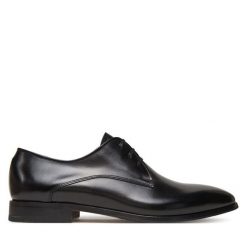 Półbuty Fabi. Czarne buty wizytowe męskie Fabi, bez wzorów, bez obcasa, bez zapięcia. Za 999.99 zł.