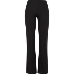 Spodnie damskie Urban Classics Rib. Czarne spodnie dresowe damskie Urban Classics, bez wzorów, sportowe, długie. W wyprzedaży za 51.50 zł.