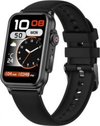 Smartwatch Rubicon RNCF06 Czarny. Czarne zegarki smartwatch Rubicon, bez wzorów. Za 139.32 zł.