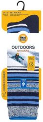 Skarpety narciarskie Heat Holders Apres Skiblue - 37-42. Niebieskie skarpetki damskie HEAT HOLDERS, bez wzorów, z dzianiny. Za 131.99 zł.