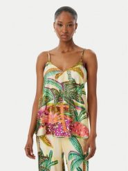 LOLA CASADEMUNT Top LS2615012 Kolorowy Regular Fit. Topy damskie LOLA CASADEMUNT, xs, bez wzorów, bez kołnierzyka, bez ramiączek. Za 294.99 zł.