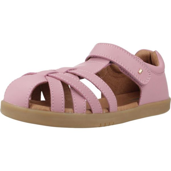 Sandały BOBUX CROSS JUMP Fioletowy. Fioletowe sandały damskie BOBUX, bez wzorów, ze skóry, bez obcasa, bez zapięcia. Za 334.99 zł.