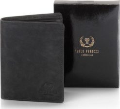 Paolo Peruzzi PORTFEL MĘSKI PAOLO PERUZZI SKÓRZANY BRĄZOWY RFID IN-01-BR. Brązowe portfele męskie Paolo Peruzzi, bez wzorów. Za 110.43 zł.