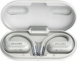 Słuchawki Awei AWEI Bluetooth 5.4 headphones OWS T93 + docking station white. Białe słuchawki bezprzewodowe Awei. Za 52.99 zł.