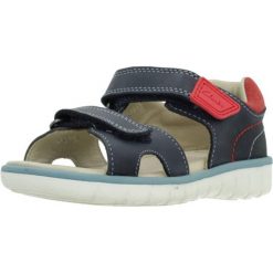 Sandały CLARKS ROAM SURF T Niebieski. Niebieskie sandały męskie Clarks, na lato, bez wzorów, ze skóry, bez zapięcia. Za 138.99 zł.
