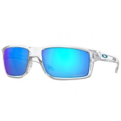 Męskie okulary przeciwsłoneczne Oakley® Gibbston w kolorze niebieskim. Niebieskie okulary przeciwsłoneczne damskie Oakley. Za 467.99 zł.