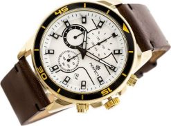 Zegarek Perfect ZEGAREK MĘSKI PERFECT CH02L - CHRONOGRAF (zp351b). Zegarki męskie Perfect, bez wzorów. Za 129.01 zł.