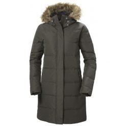 Parka damska Helly Hansen Aden Down. Białe parki damskie Helly Hansen, na zimę, bez wzorów, bez kaptura. W wyprzedaży za 1,095.80 zł.