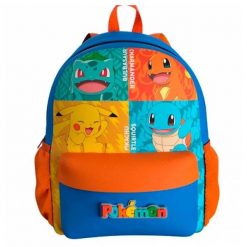Plecak CYPBrands Pokémon Starters. Plecaki męskie PRO BRANDS, bez wzorów, z materiału, biznesowe. Za 220.50 zł.