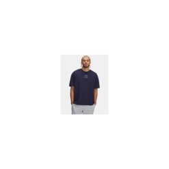 T-Shirt Męski Sportowy Under Armour Hw Os Sm Box. Niebieskie koszulki sportowe męskie Under Armour, m, bez wzorów, bez ramiączek, do biegania. W wyprzedaży za 76.11 zł.