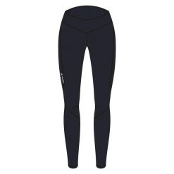 Legginsy damskie VAUDE Kuro Warm Hybrid. Czarne legginsy damskie Vaude, bez wzorów. Za 668.60 zł.