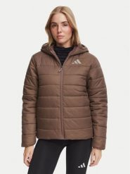 Adidas Kurtka outdoor Terrex Multi Essentials Climawarm Insulated Hooded Jacket KX4232 Brązowy Regular Fit. Brązowe kurtki sportowe damskie Adidas, xs, bez wzorów, z syntetyku, bez ramiączek, bez kaptura, outdoorowe, ClimaWarm (Adidas). Za 439.99 zł.