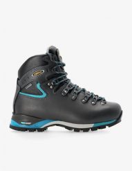 Buty trekkingowe damskie Asolo PW Matic 200 EVO GV - graphite/blue peacoc. Niebieskie obuwie trekkingowe damskie HASBY, bez zapięcia. Za 1,405.91 zł.