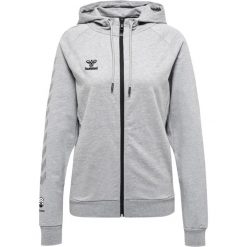 Damska bawełniana bluza z kapturem zapinana na zamek Hummel Move Grid. Szare bluzy damskie Hummel, xs, bez wzorów, z bawełny, sportowe, bez ramiączek, z kapturem. W wyprzedaży za 264.40 zł.