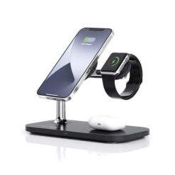 RealPower ChargeAIR Mag Smartfon, Smartwatch, Tablet Czarny USB Bezprzewodowe ładowanie Wewnętrzna. Czarne zegarki smartwatch No Name, bez wzorów. Za 290.99 zł.