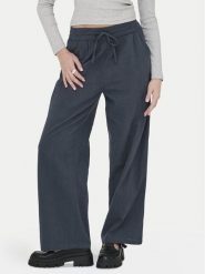 ONLY Spodnie materiałowe Tizana 15319090 Niebieski Regular Fit. Niebieskie spodnie materiałowe damskie ONLY, bez wzorów, z bawełny. Za 149.99 zł.