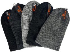 Tulup czapka męska 5szt. Czapki męskie Tulup, na zimę, bez wzorów. Za 120.21 zł.