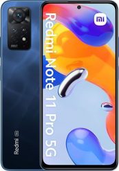 Smartfon Xiaomi Redmi Note 11 Pro 5G 6/64GB Granatowy (38134). Niebieskie smartfony Xiaomi. Za 1,276.99 zł.