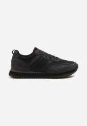 Beżowe Buty Sportowe Sneakersy na Podeszwie z Tłoczeniami Elanoveia. Brązowe buty sportowe męskie Born2be, bez wzorów, z jeansu, bez zapięcia. Za 169.99 zł.