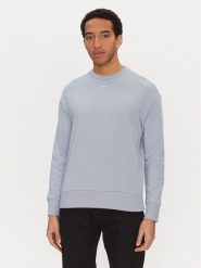Calvin Klein Bluza Nano Logo K10K112870 Niebieski Regular Fit. Niebieskie bluzy męskie Calvin Klein, m, bez wzorów, z bawełny, bez ramiączek, bez kaptura. Za 339.99 zł.