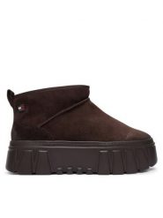 Tommy Jeans Śniegowce Tjw Suede Platform Boots Wl EN0EN03158 Brązowy. Brązowe śniegowce damskie Tommy Jeans, z jeansu, bez zapięcia. Za 649.99 zł.