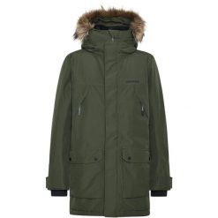 Parka Didriksons Rick 2. Niebieskie parki damskie Didriksons, l, bez wzorów, z materiału, eleganckie, bez kołnierzyka, bez kaptura. Za 1,217.85 zł.