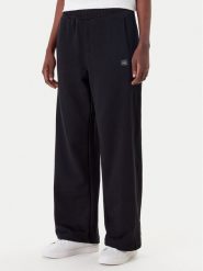 Calvin Klein Jeans Spodnie dresowe LV047C249G Czarny Regular Fit. Czarne spodnie dresowe damskie Calvin Klein Jeans, bez wzorów, z bawełny. Za 279.99 zł.