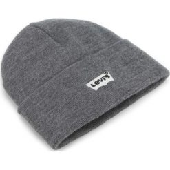 Levi's Batwing Czapka Szary. Szare czapki męskie Levi's®, bez wzorów, z materiału. Za 137.95 zł.