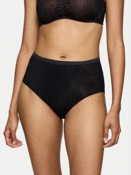 Triumph Figi klasyczne z wysokim stanem Shape Smart Ellipse 10222289 Czarny. Czarne majtki damskie Triumph, z syntetyku. Za 89.30 zł.