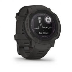 Zegarek Garmin Instinct 2 Solar Graphite. Szare zegarki sportowe Garmin, bez wzorów. Za 1,202.99 zł.