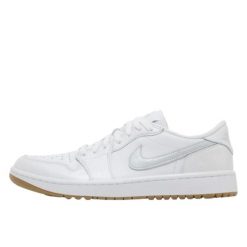 Air Jordan 1 Retro Low Golf White Gum. Białe swetry męskie Jordan, bez wzorów, retro, bez kołnierzyka, bez ramiączek. Za 1,590.42 zł.