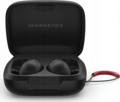 Słuchawki Sennheiser Momentum Sport czarne. Czarne słuchawki bezprzewodowe Sennheiser. Za 852.60 zł.