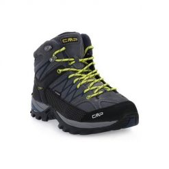 Buty trekkingowe damskie CMP 66UL Rigel Mid Wmn Trekking. Czarne obuwie trekkingowe damskie CMP, z materiału, za kostkę, bez zapięcia. Za 399.99 zł.