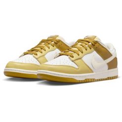 Buty Sportowe Męskie Nike Dunk Low Retro. Żółte buty sportowe męskie Nike, bez wzorów, bez zapięcia, do biegania. Za 528.00 zł.
