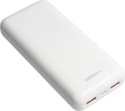 Powerbank 4kom.pl VEGER powerbank 20 000 mAh PD QC3.0 2A 20W L20S (VP2039PD / W2039PD) biały. Białe powerbanki 4kom.pl. Za 92.55 zł.
