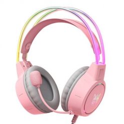 Słuchawki gamingowe ONIKUMA X15Pro. Czerwone słuchawki dla graczy Onikuma. Za 56.99 zł.